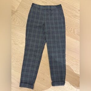 Uniqlo Gray Plaid Pants